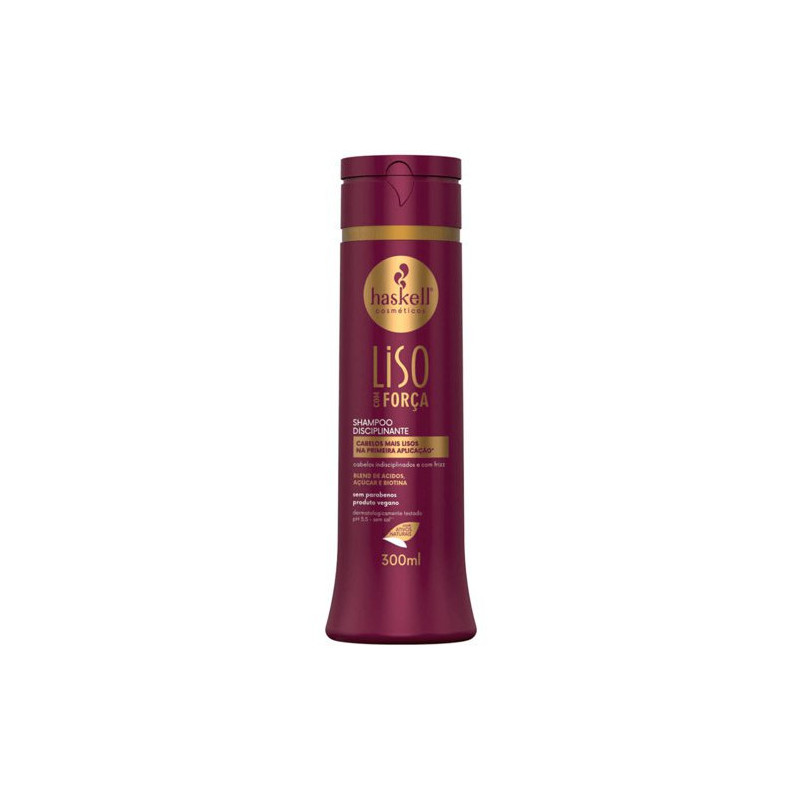 Haskell Liso Com Força Champú (300ml) Haskell Liso Com Força Champú (300ml)
