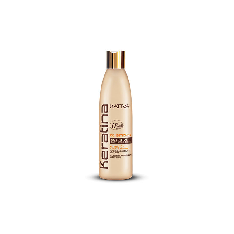 Kativa Keratina Conditioner Nutrition Softeness & Shine 355ml Kativa Keratina Conditioner Nutrition Softeness & Shine 355ml