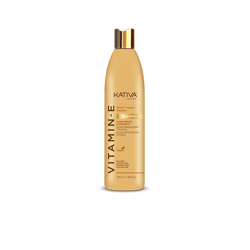 Kativa Vitamina E Biotin Bambu Champu 550ml