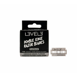 L3vel3 Cuchillas de Doble Filo Pack 100 Unids