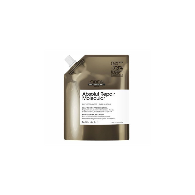L'oreal Absolut Repair Molecular Professional Shampoo Refill (500ml)