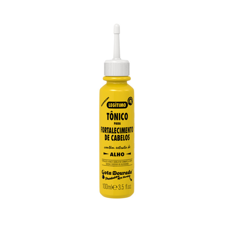 Gota Dourada Tónico Fortalecimento C/ Alho (100ml) Gota Dourada Tónico Fortalecimento C/ Alho (100ml)