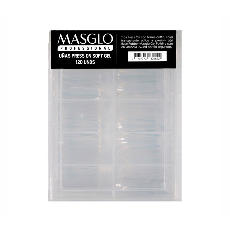 Masglo Tips Press on 120 unidades