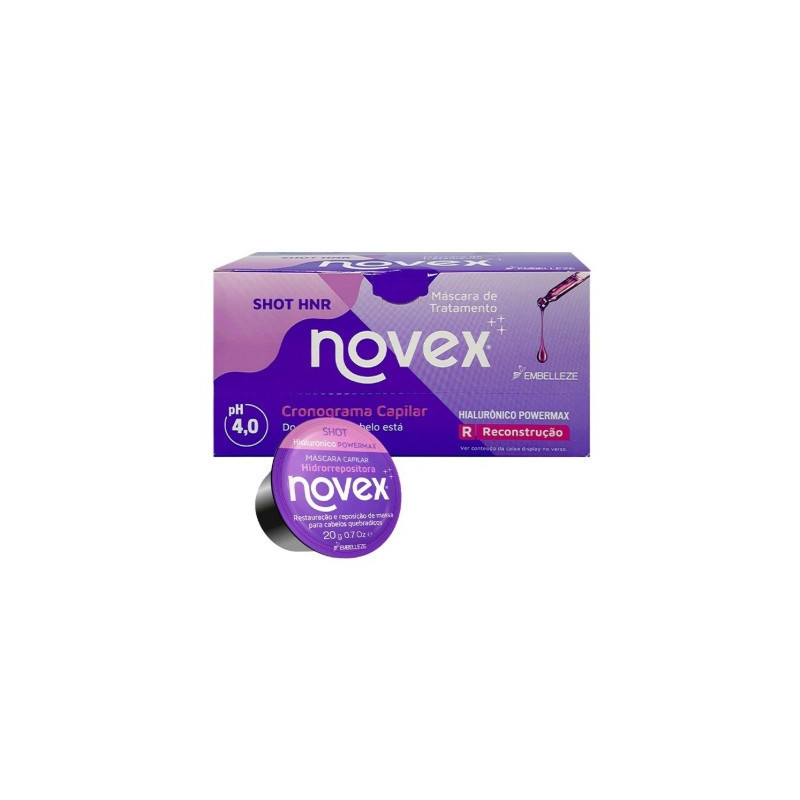 Embelleze Novex Shot Powermax Mascarilla 20g Embelleze Novex Shot Powermax Mascarilla 20g