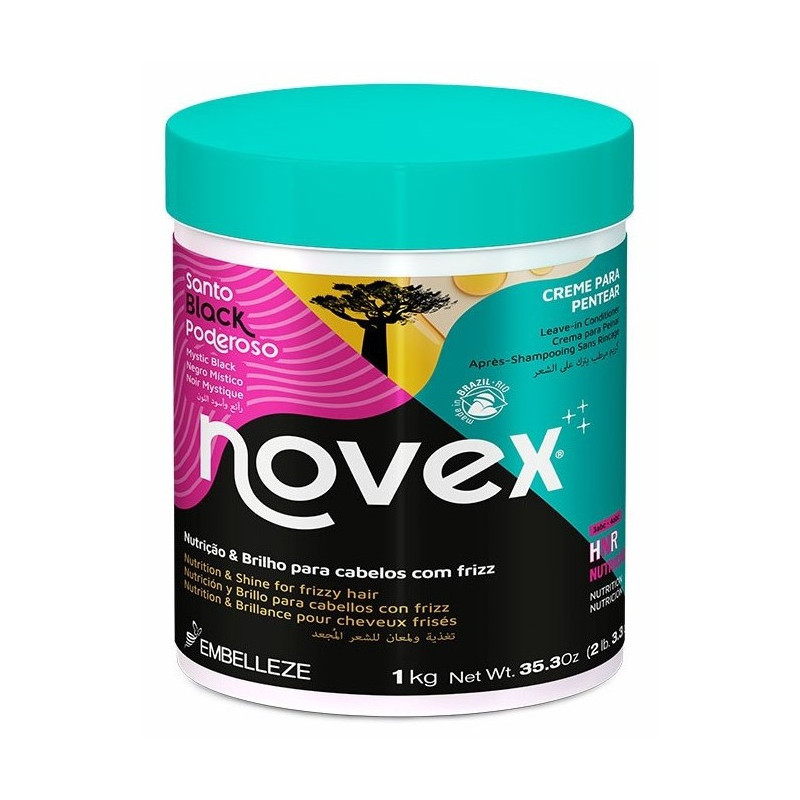 Embelleze Novex Santo Black Poderoso Gelatina 1kg Embelleze Novex Santo Black Poderoso Gelatina 1kg