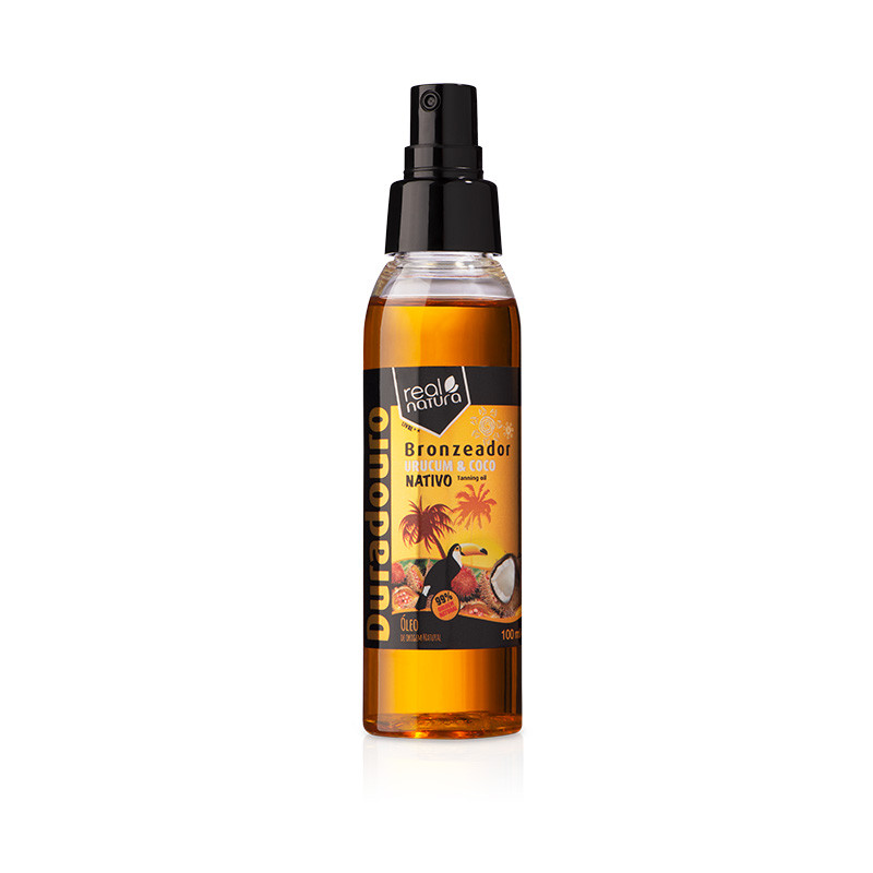 Real Natura Óleo Bronzeador Urucum + Coco 100ml