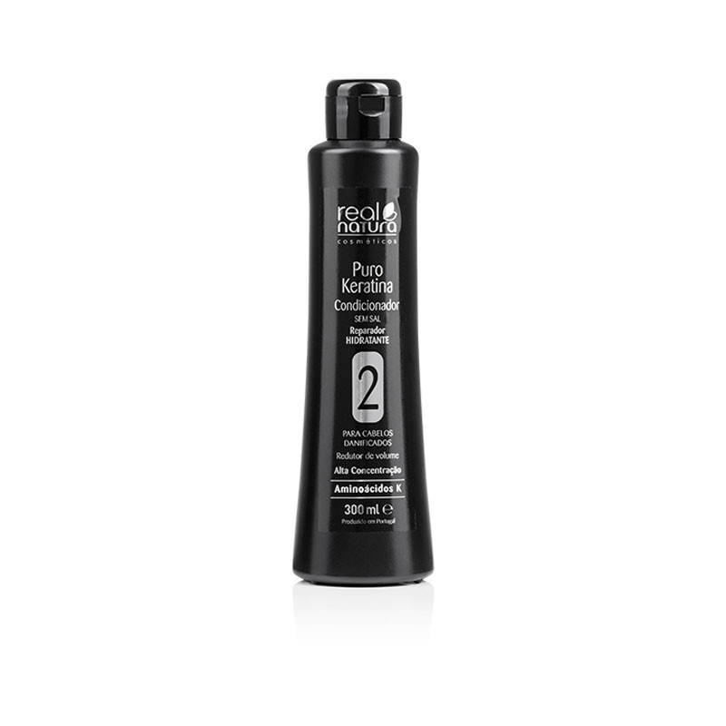 Real Natura Puro Keratina Acondicionador Reparador Hidratante (paso 3) 300ml