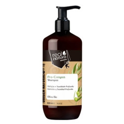 Real Natura Pro-Crespos Champú Sem Sal 500ml