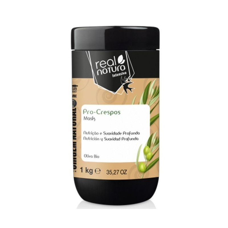 Real Natura Pro-Crespos Máscara Sem Sal 1kg Real Natura Pro-Crespos Máscara Sem Sal 1kg
