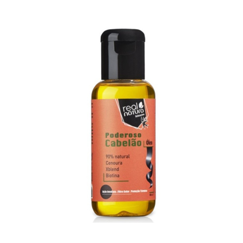 Real Natura Óleo Capilar Poderoso Cabelão 100ml Real Natura Óleo Capilar Poderoso Cabelão 100ml