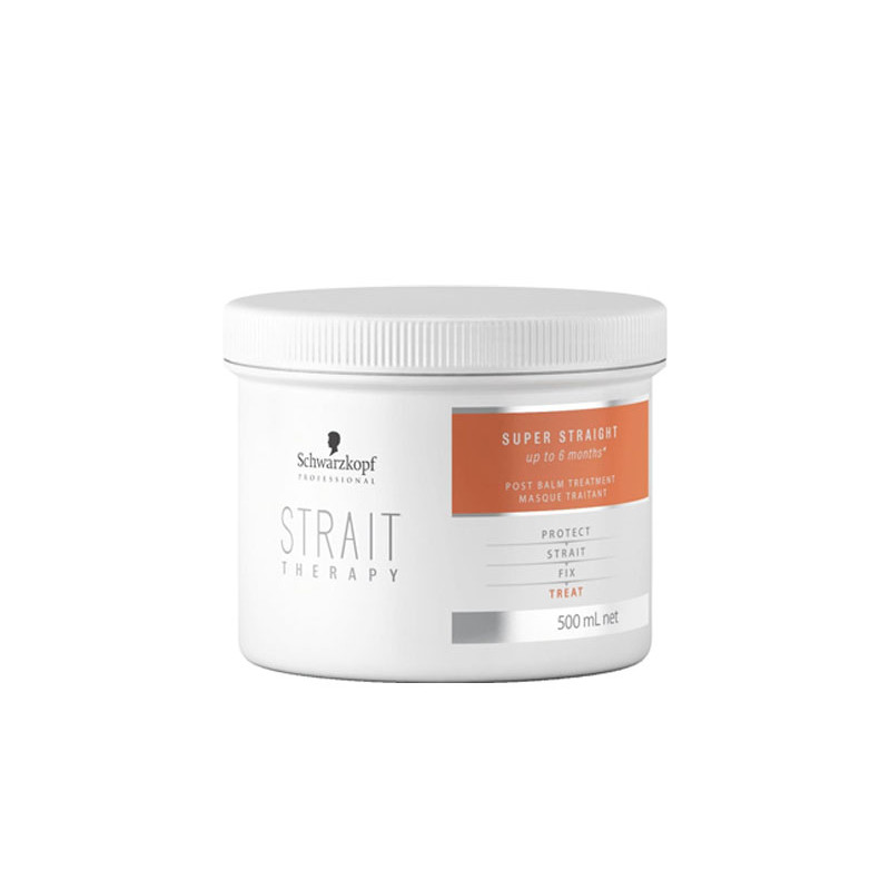 Schwarzkopf Strait Therapy Super Straight Post Balm Treatment Masque (500ml)