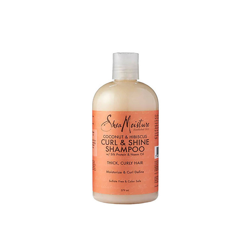 Shea Moisture Coconut & Hibiscus Curl & Shine Shampoo (473ml)