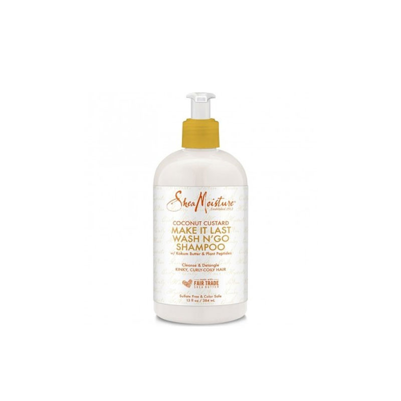 Shea Moisture Coconut Custard Make It Last Wash N'go Shampoo (384ml)
