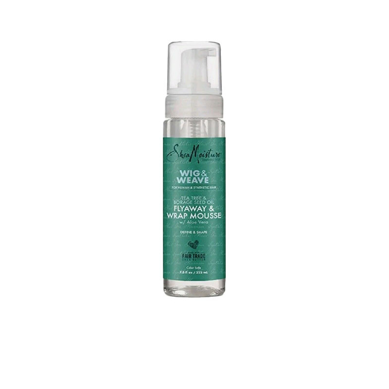Shea Moisture Wig & Weave Flyaway & Wrap Mousse (222ml)