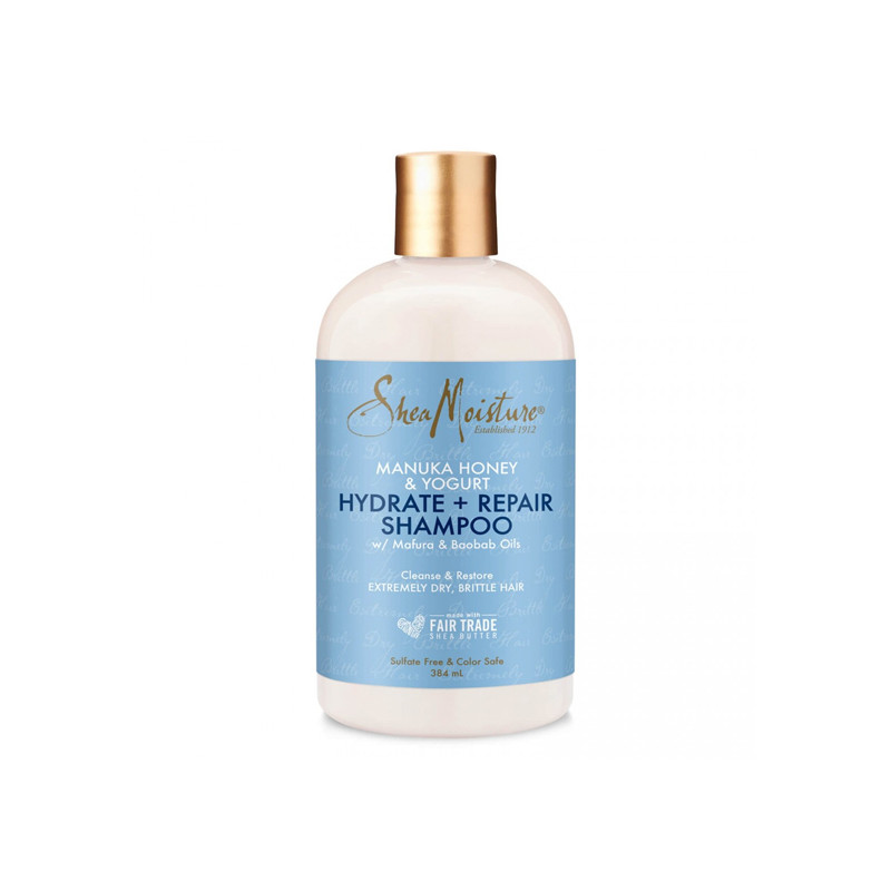 Shea Moisture Manuka Honey & Yogurt Hydrate + Repair Shampoo (384ml)