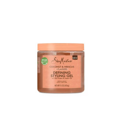 Shea Moisture Coconut & Hibiscus+Flaxseed Defining Styling Gel (426g/431gr)