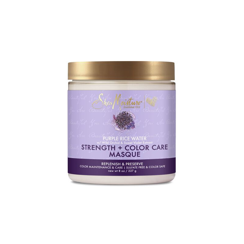 Shea Moisture Purple Rice Water Strength + Color Care Masque (227g)