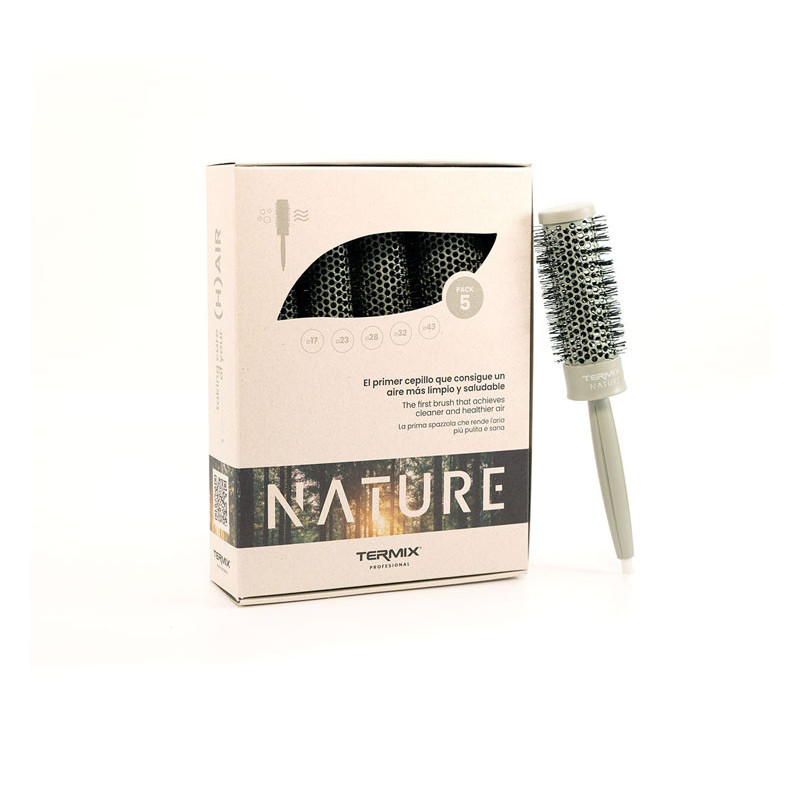 Termix Pack Cepillos Redondos Profesional Nature (5 unidades) 17, 23, 28, 32, 43 Termix Pack Cepillos Redondos Profesional Nature (5 unidades) 17, 23, 28, 32, 43