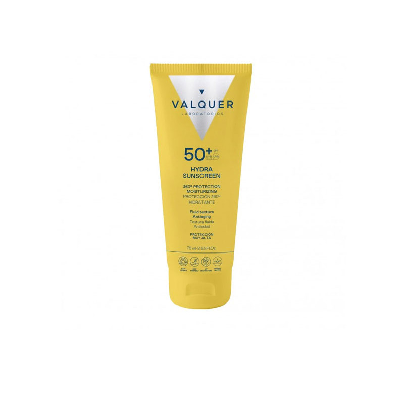 Valquer Protector Facial 50+ Hydra Sunscreen (75ml)