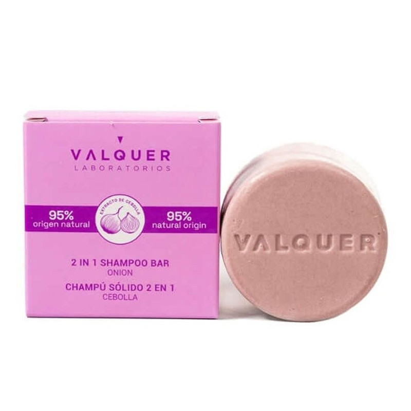 Valquer Champu Solido 2 En 1 Cebolla (70g)