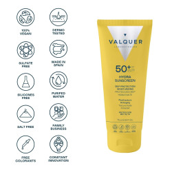 Valquer Protector Facial 50+ Hydra Sunscreen (75ml)