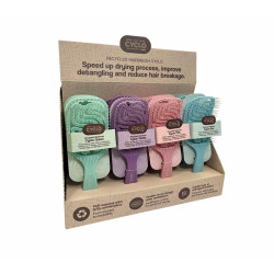 Wad Professional Expositor Cepillos Cyclo  Pink/Violet/Green/Blue 12 U