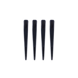 Wad Professional Hair Clip Set Black 4pcs/Box