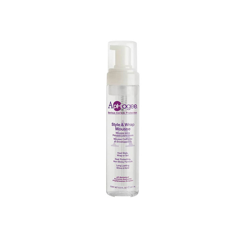 Aphogee Style & Wrap Mousse (251ml)