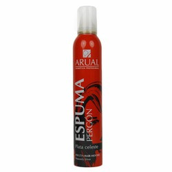 Arual Espuma Color Gris Plata-Celeste (300ml)