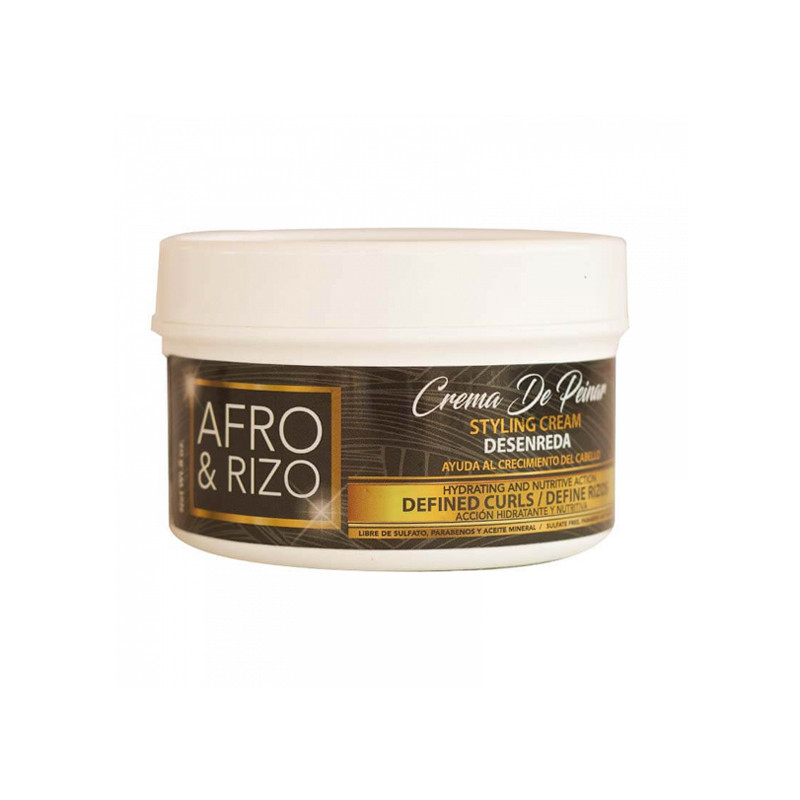 Afro & Rizo Crema De Peinar (8oz)