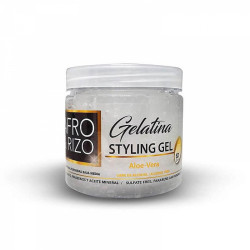 Afro & Rizo Gelatina Con Aloe-Vera (16oz)