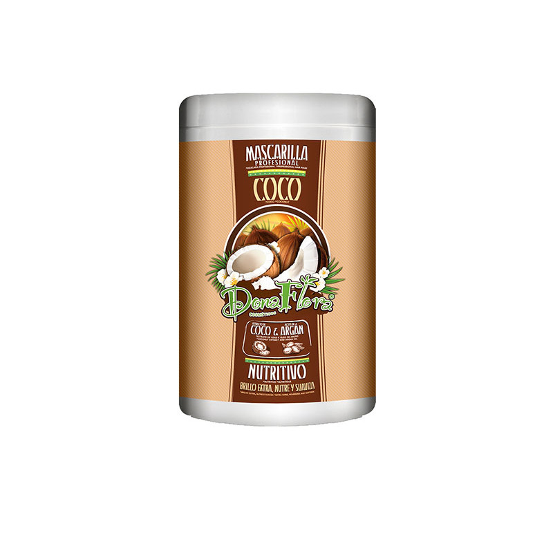 Dona Flora Mascarilla Nutritiva de Coco & Argán (1000ml)