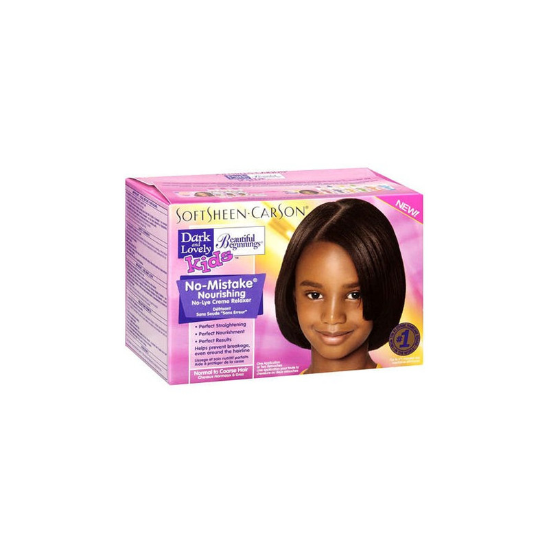 Dark and Lovely Kids Kit  Relaxer Alisador Para Niños Normal/Grueso 