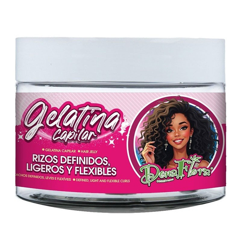 Dona Flora Gelatina Capilar Rizos Magicos  (500ml)