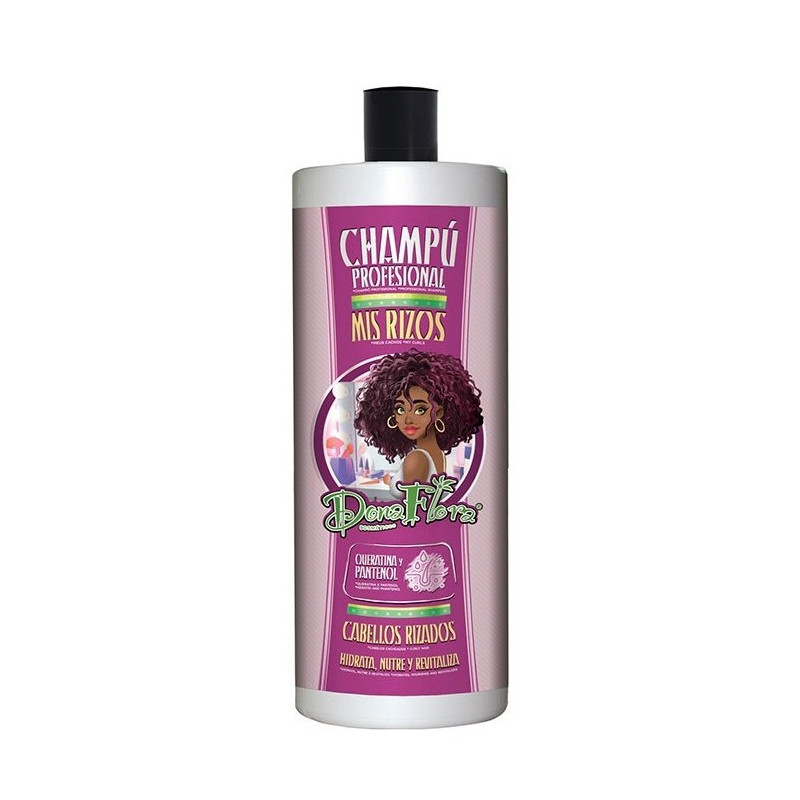 Dona Flora Champú Cabellos Rizados, Mis Rizos  (1000ml)
