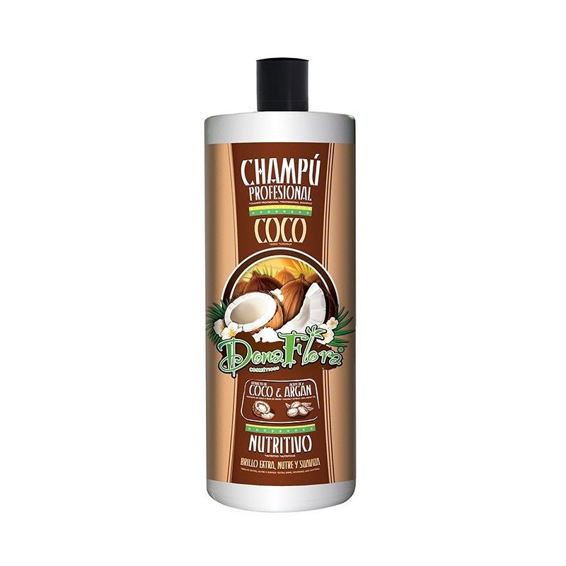 Dona Flora Champú Nutritivo de Coco & Argán  (1000ml)