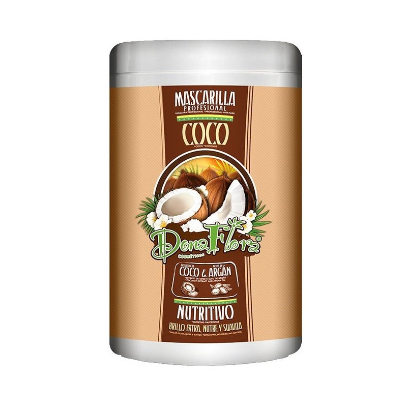 Dona Flora Mascarilla Nutritiva de Coco & Argán (1000ml)