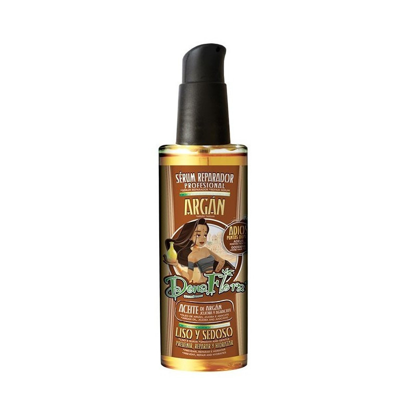 Dona Flora Sérum Reparador Liso y Sedoso de Argán y Macadamia (100ml)