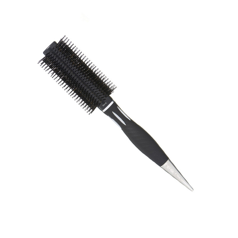 Kent Brushes 20 Row Nylon Black Bristle Radial (KS16B) 54mm