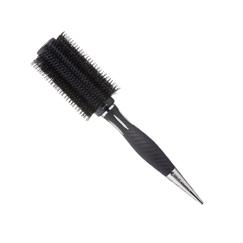 Kent Brushes 22 Row Nylon Black Bristle Radial (KS17B) 60mm