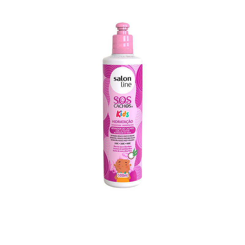 Salon Line Ativador de Cachos Kids Hidratação SOS Cachos (300ml)