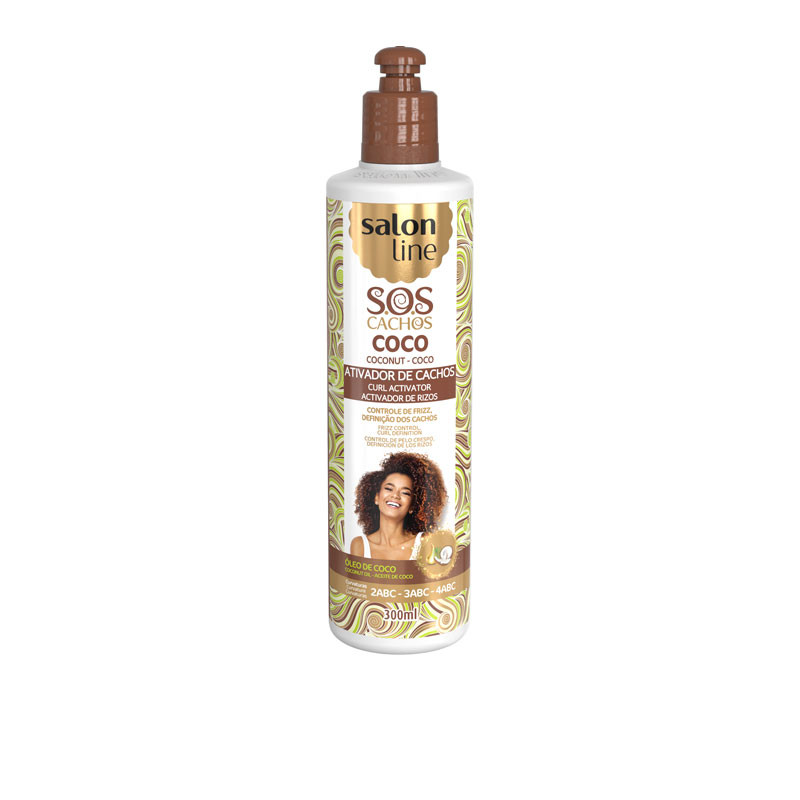 Salon Line SOS Ativador Cachos Coco Trat Profundo (300ml)