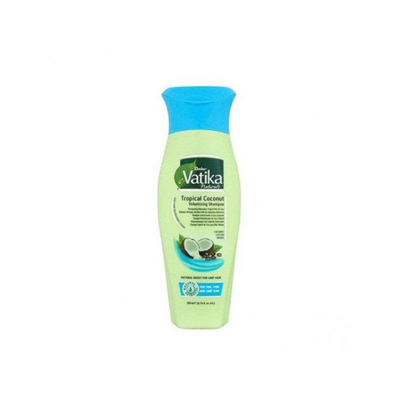 Vatika Tropical Coconut Volumizing Shampoo (200ml)