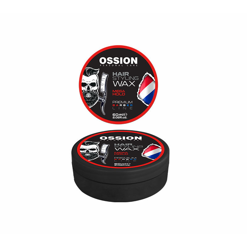 Ossion Hair Styling Wax Mega Hold Roja (60ml)