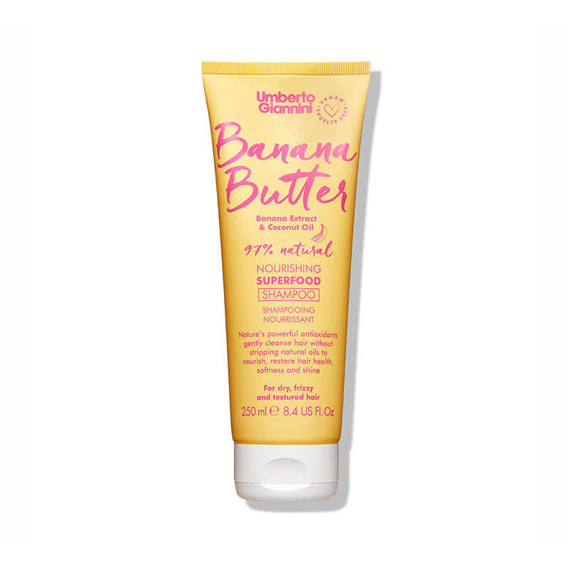 Umberto Giannini Banana Butter Nourishing Superfood Shampoo (250ml)