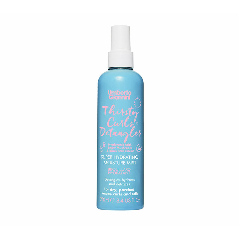 Umberto Giannini Thirsty Curls Detangler Super Hydrating Moisture Mist (250ml)