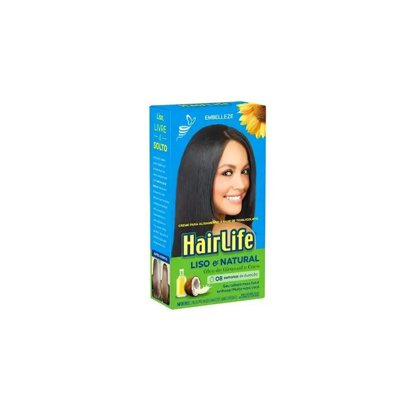 Embelleze Novex Hairlife Liso & Natural Kit de Alisado