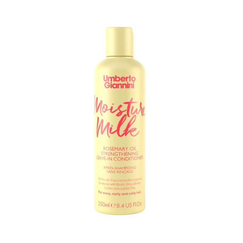 Umberto Giannini Strong Curls Rosemary Oil Leave In Conditioner Milk (250ml)