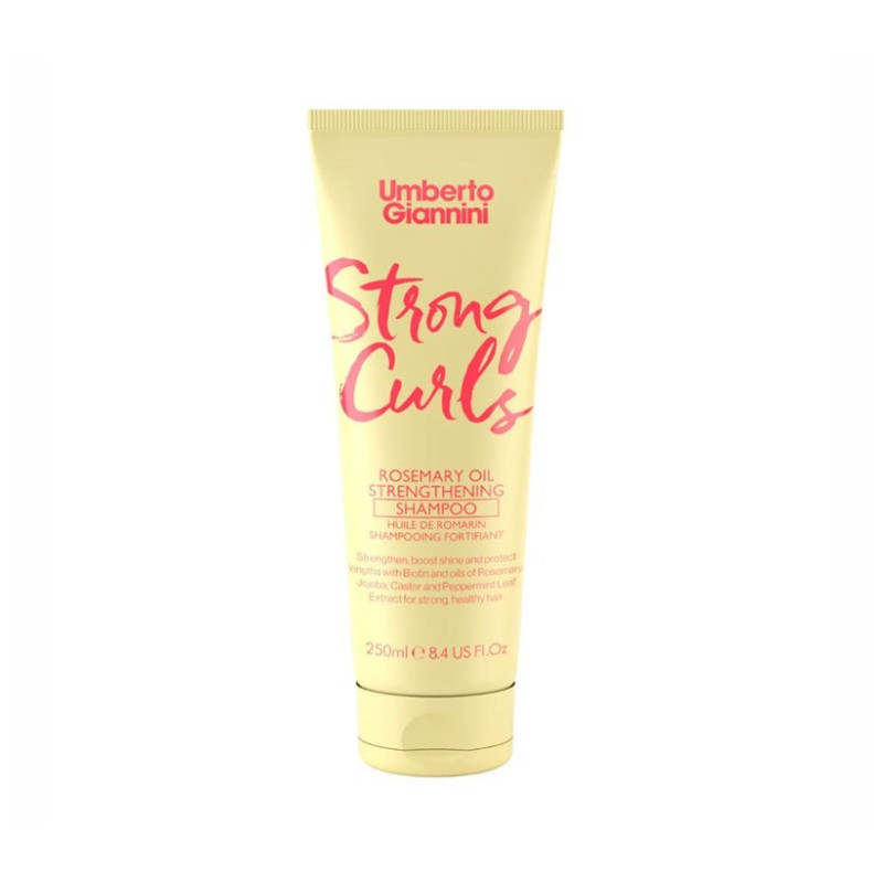 Umberto Giannini Strong Curls Rosemary Oil Shampoo (250ml)