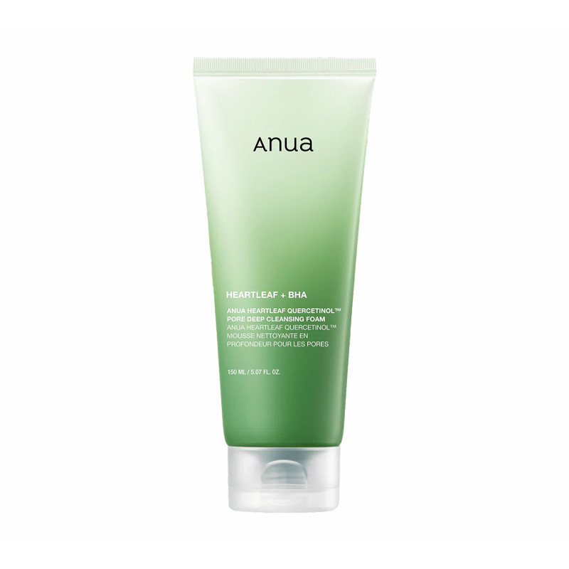 Anua Heartleaf Quercetinol Pore Deep Cleansing Foam (150ml)